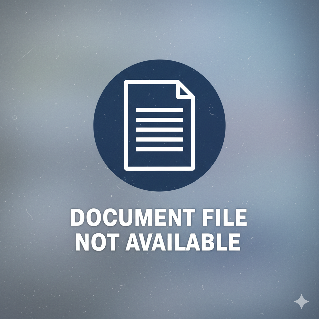 Document File Not Available